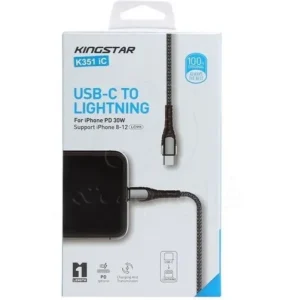 کابل شارژ کینگ استار مدل k351 ic