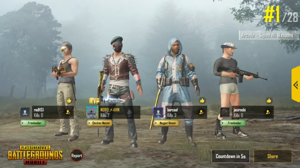 ترفند مخفی پابجی موبایل