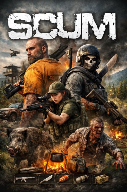 کاهش پینگ بازی و رفع تحریم SCUM