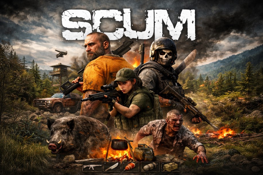 کاهش پینگ بازی و رفع تحریم SCUM